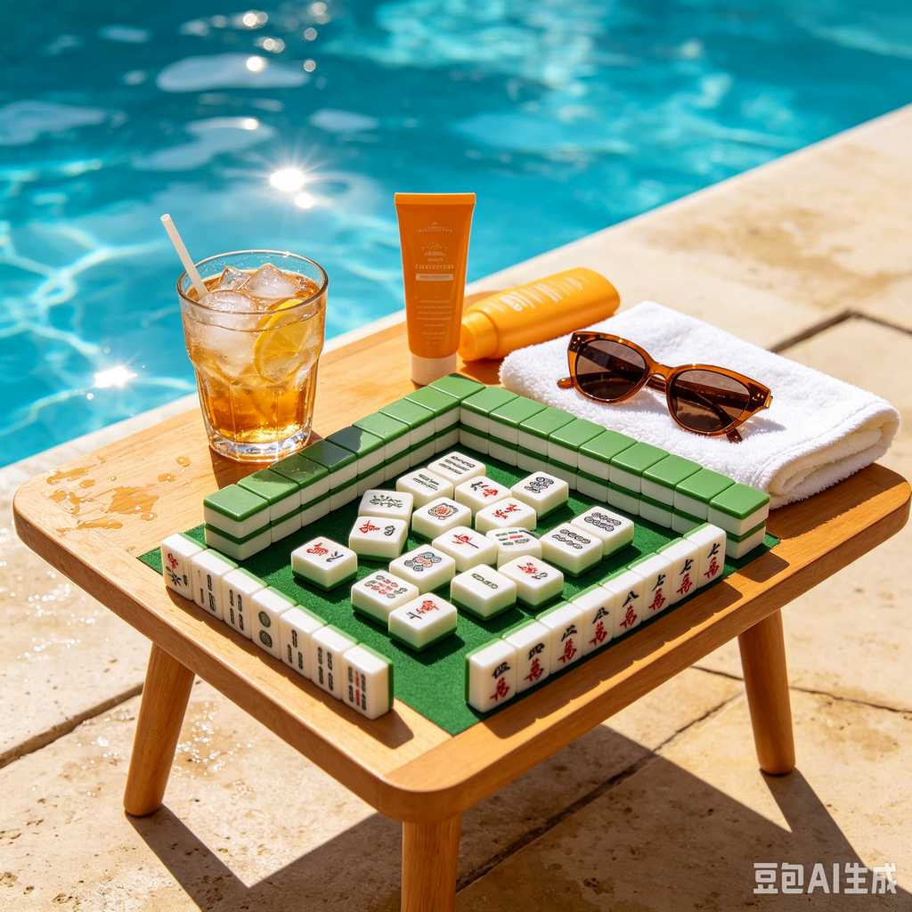 uniform color mahjong set print