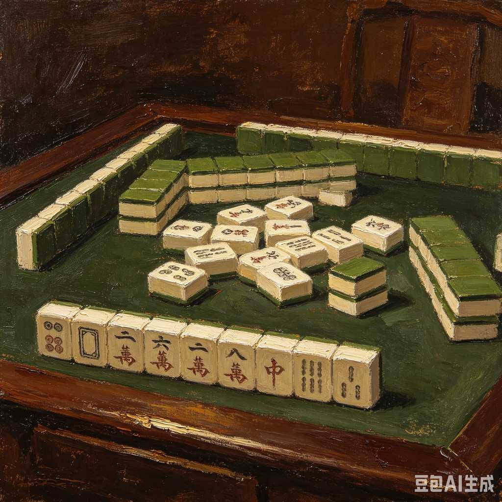 backpack portable mahjong tiles