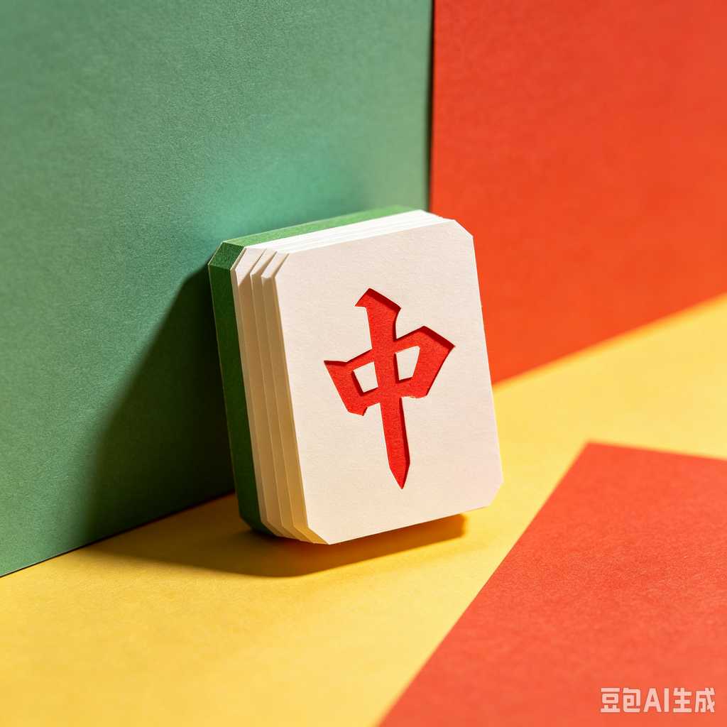 sharp printed mahjong symbols