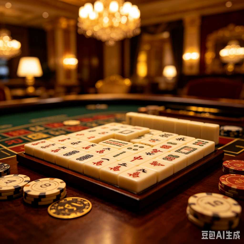 modern minimalist mahjong set