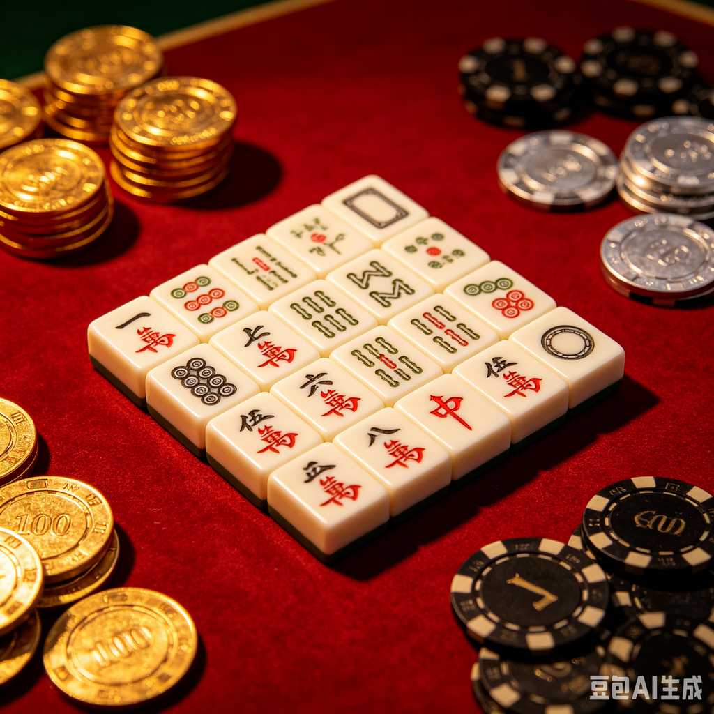 smooth print surface mahjong tiles